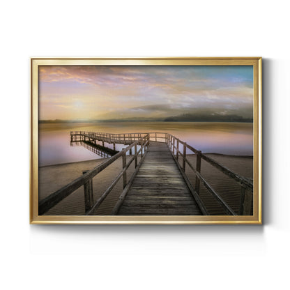 Morning on the Lake Premium Classic Framed Canvas - Ready to Hang