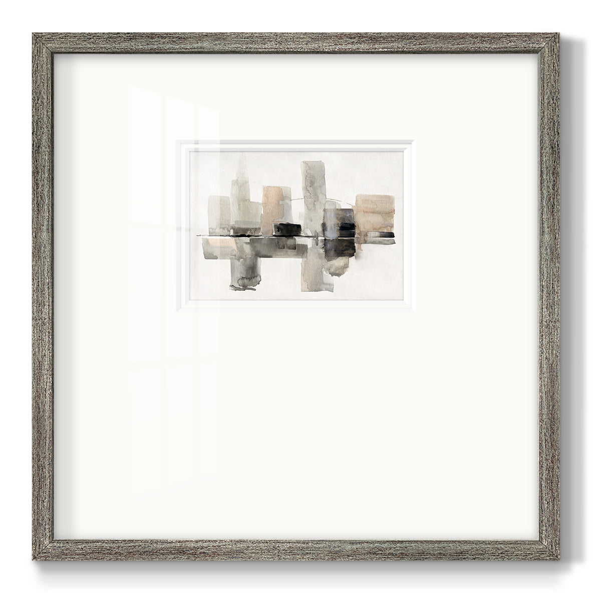 Urban Oasis I Premium Framed Print Double Matboard