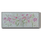 Dancing Pink Trio III - Floater Framed Canvas Print