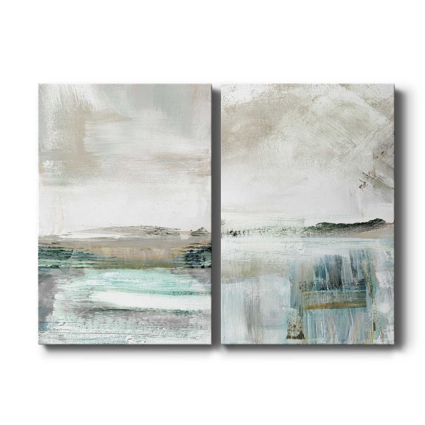 Summer Teal I Premium Gallery Wrapped Canvas - Ready to Hang