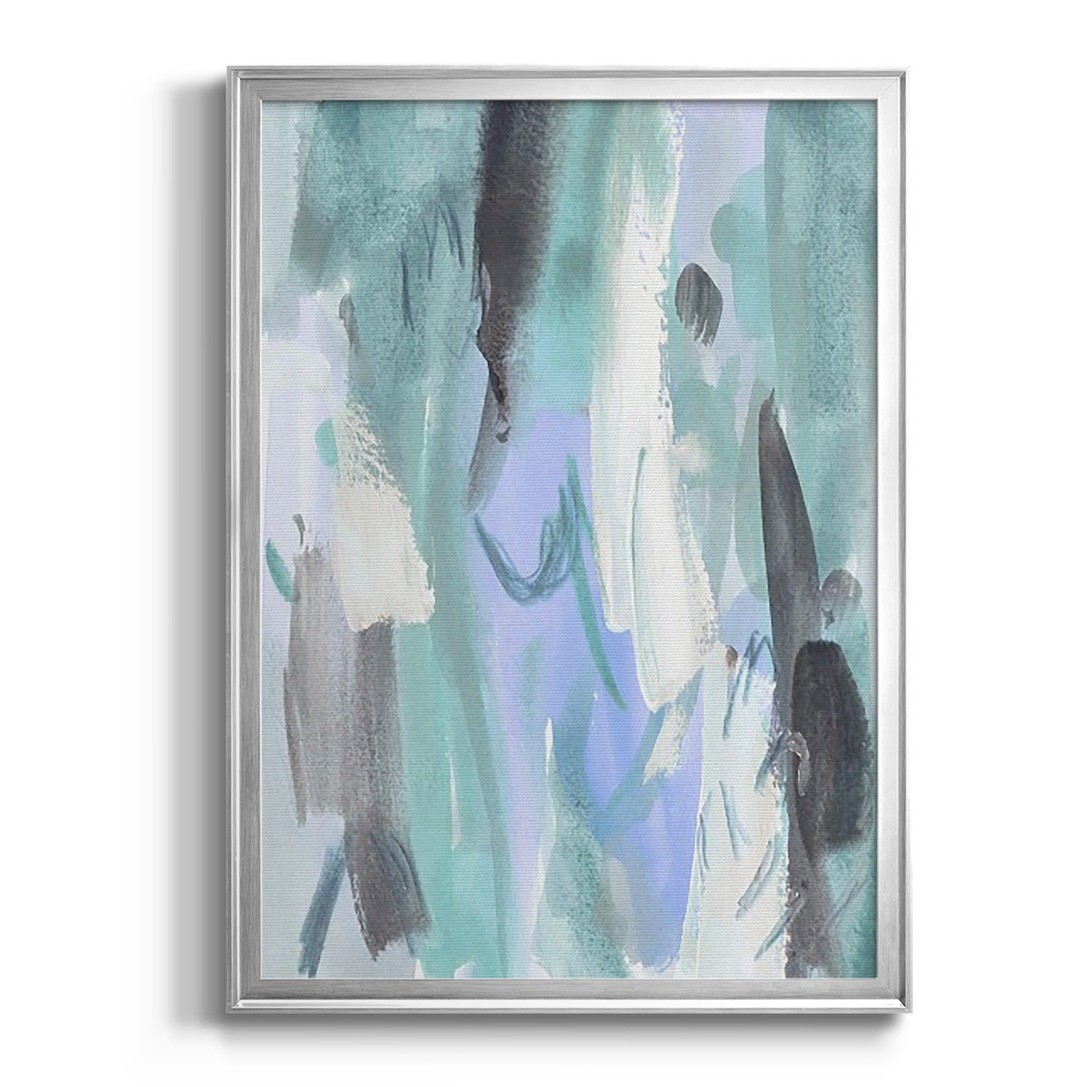 Ocean Crush IV - Modern Framed Canvas Print