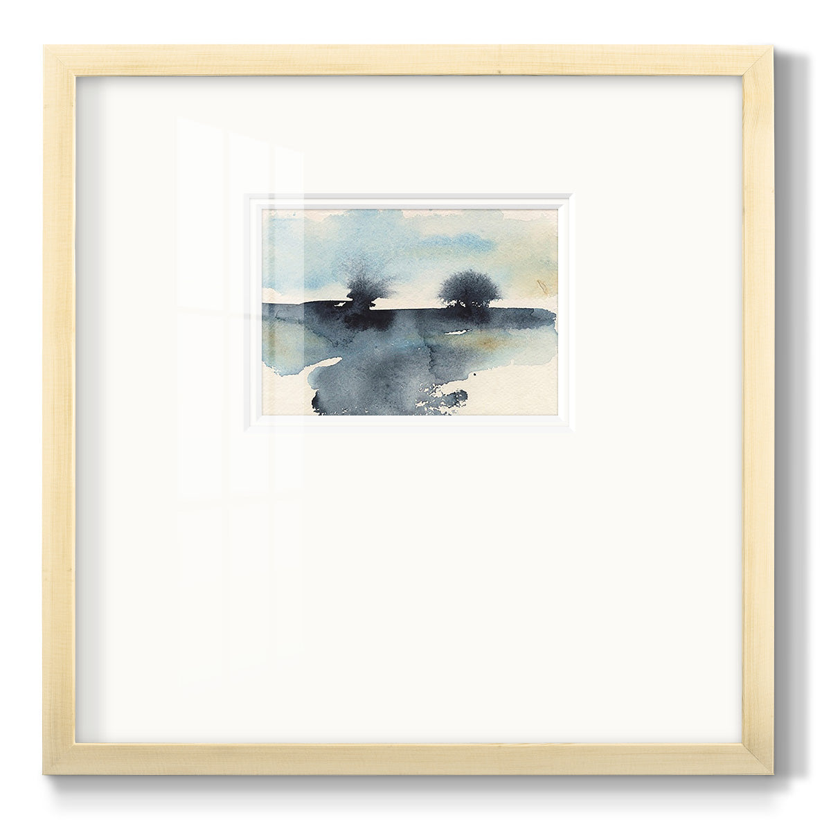Upheval I - Double Matboard Framed Print