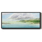 Clear Lagoon I - Floater Framed Canvas Print