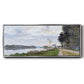 The Promenade at Argenteuil, 1872 - Floater Framed Canvas Print