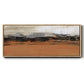 Bridges Ochre I  - Floater Framed Canvas Print