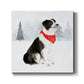 Christmas Cats and Dogs II-Premium Gallery Wrapped Canvas - Ready to Hang