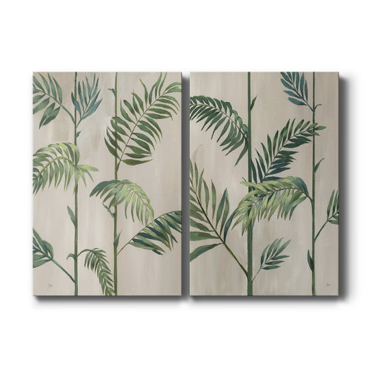 Modern Fronds II - Canvas Art Set