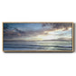 Island Calm - Floater Framed Canvas Print
