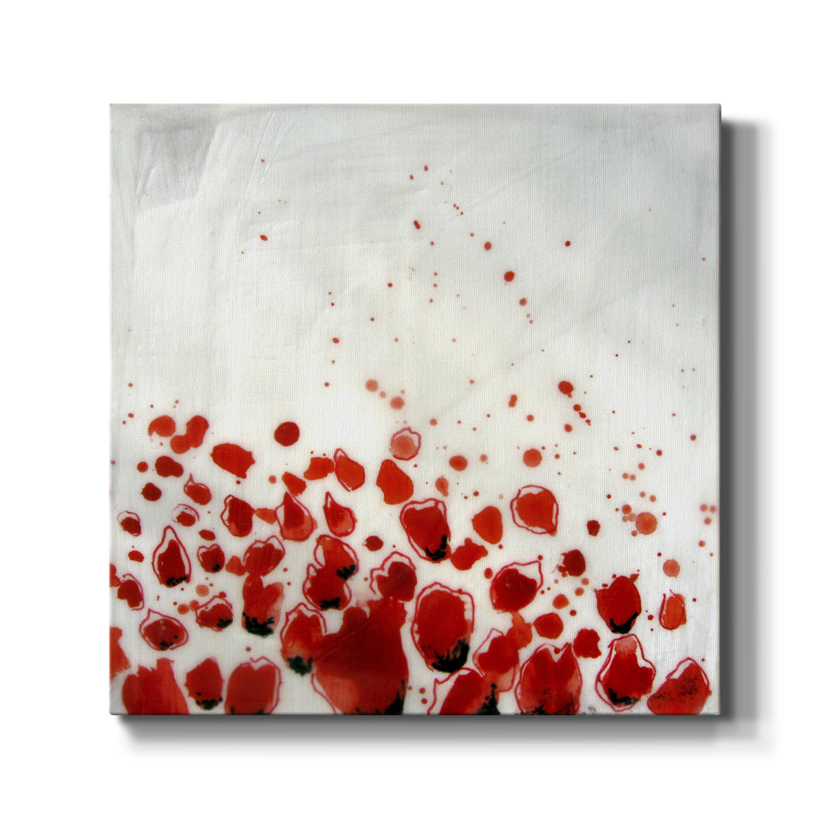 Red Drops VIII - Canvas Art Print