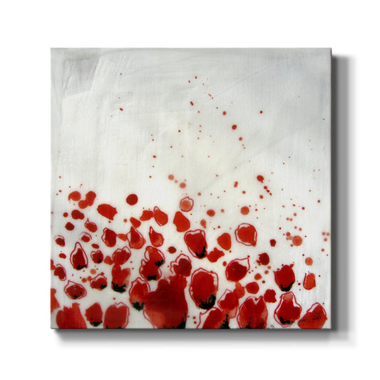 Red Drops VIII - Canvas Art Print