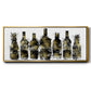 Wine Selection - Floater Framed Canvas Print