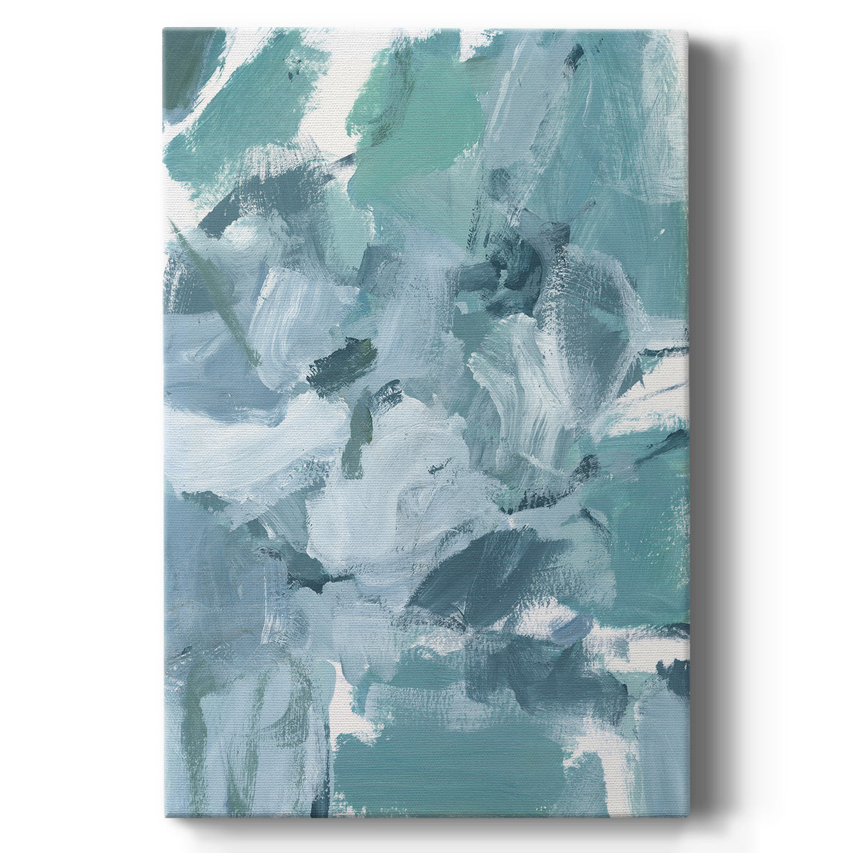 Soft Teal II Premium Gallery Wrapped Canvas - Ready to Hang