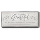Grateful for Everything - Floater Framed Canvas Print
