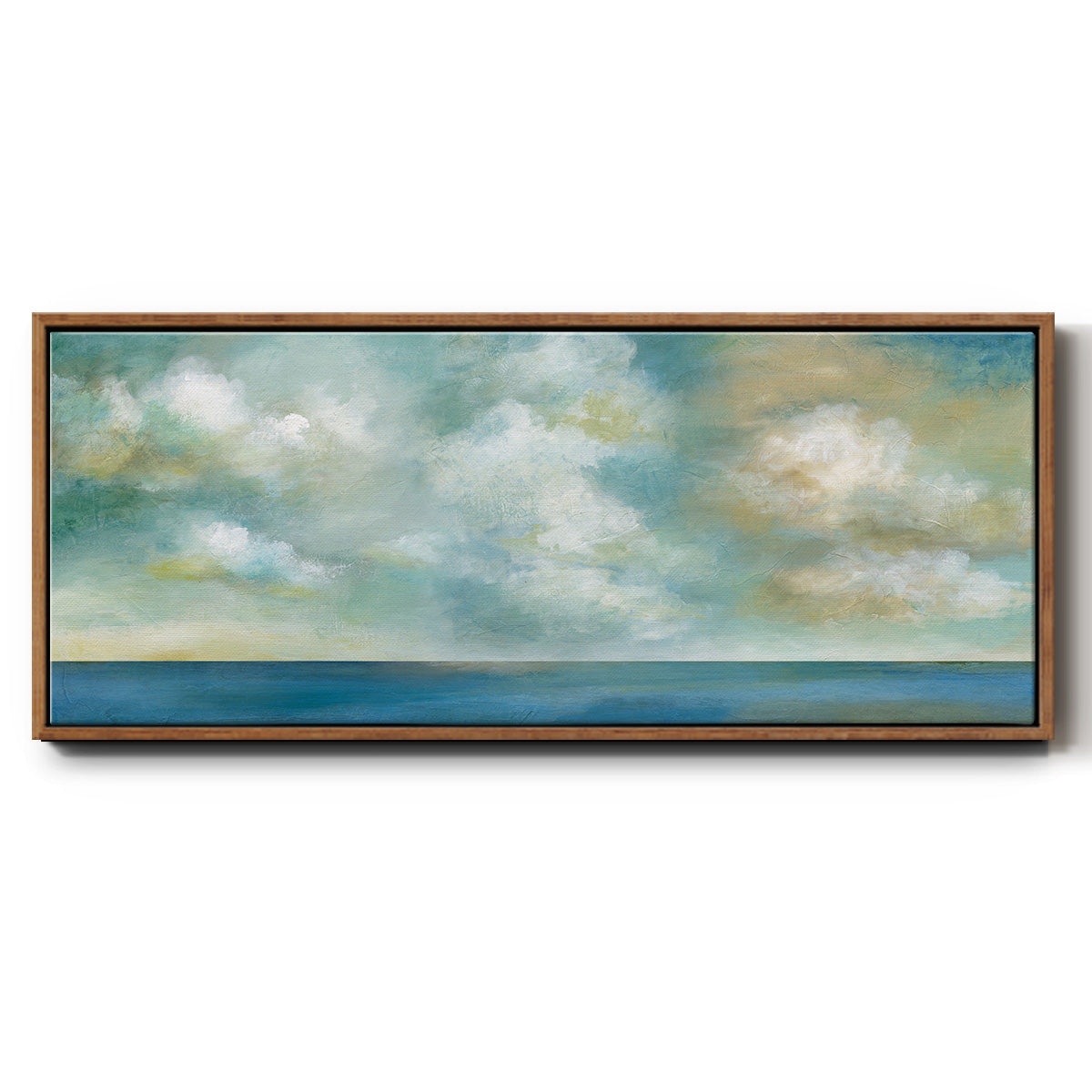 Cloudscape Vista II - Floater Framed Canvas Print