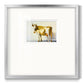 Gold Cow - Double Matboard Framed Print