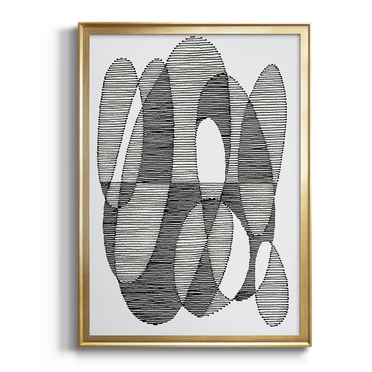 Opposite Day I - Modern Framed Canvas Print