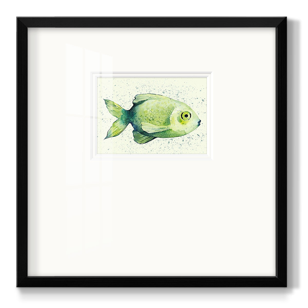 Speckled Freshwater Fish II - Double Matboard Framed Print