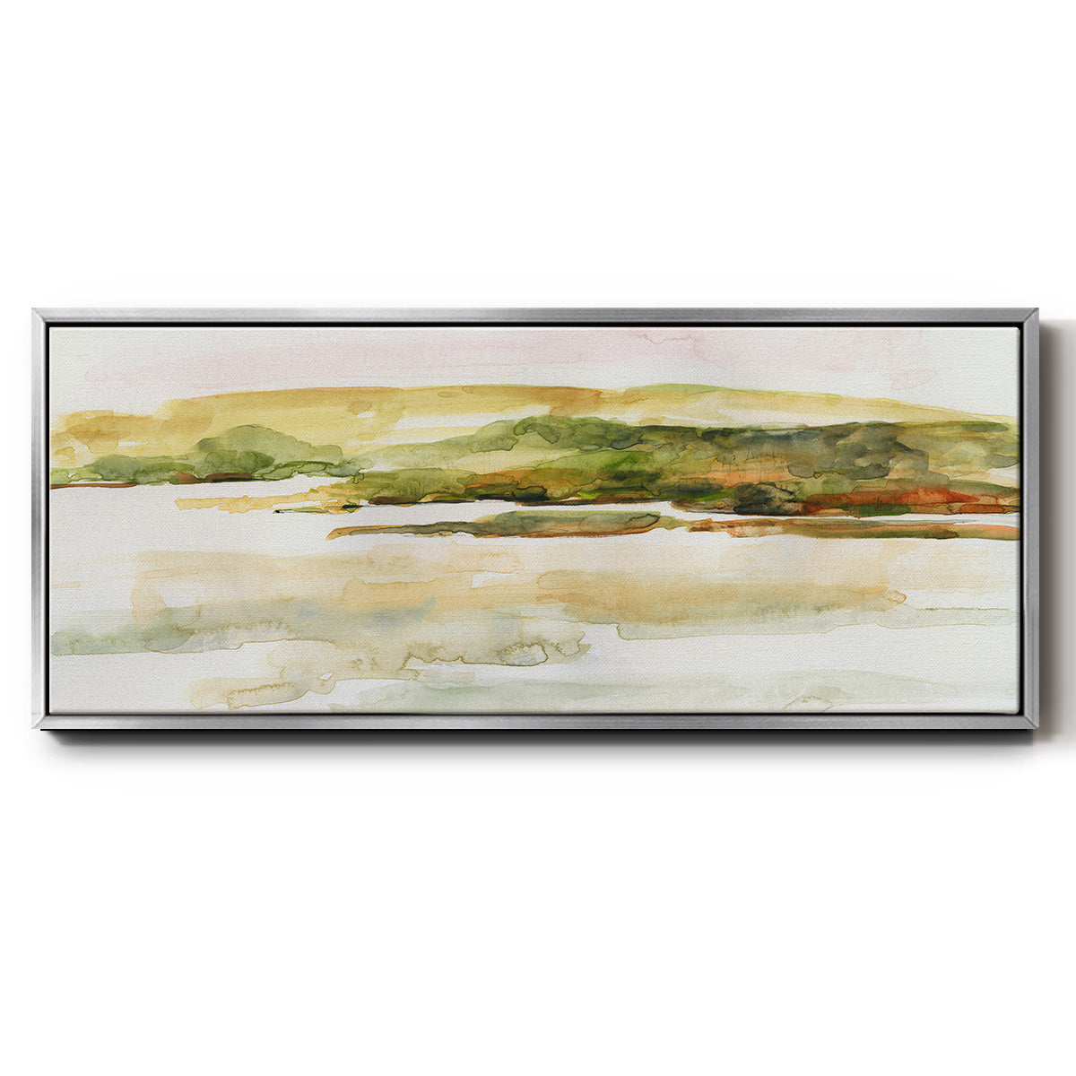 Coastal Morning - Floater Framed Canvas Print