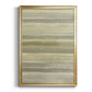 Lines in Neutral I - Modern Framed Canvas Print