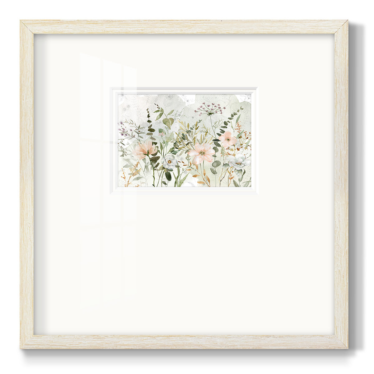 Botanical Sketchbook Premium Framed Print Double Matboard