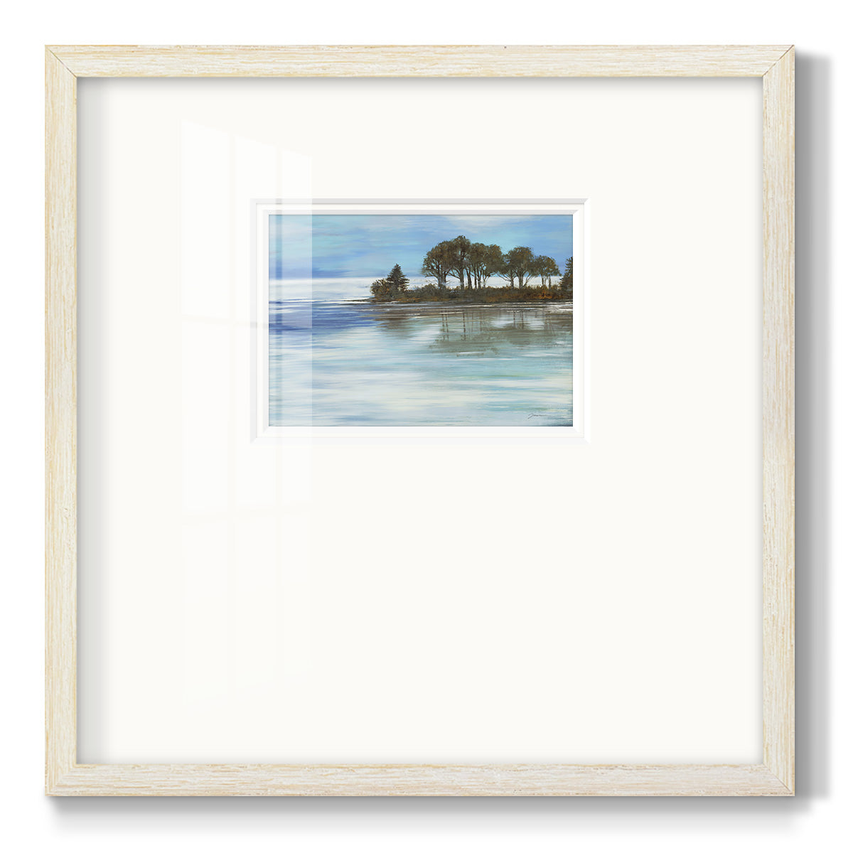 Setting The Mood Premium Framed Print Double Matboard