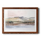 Autumn Mountain Valley I - Barnwood Framed Art Print
