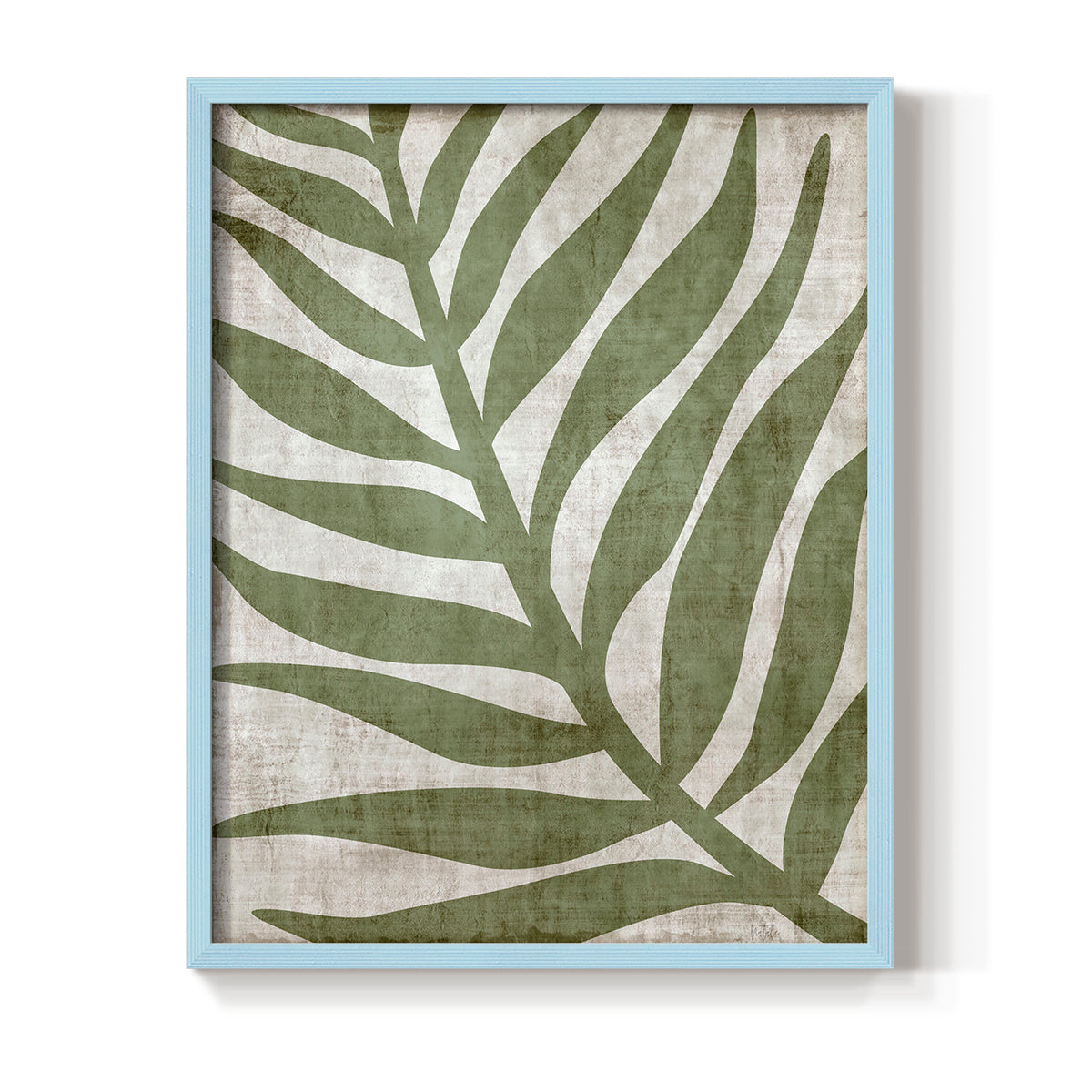 Island Greenery I - Restickable Framed Art Print