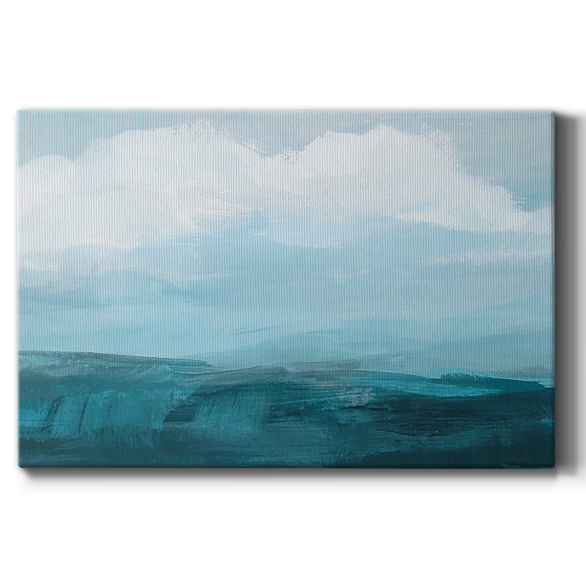 Azure Rising II Premium Gallery Wrapped Canvas - Ready to Hang