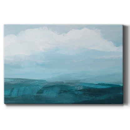 Azure Rising II - Canvas Art Print