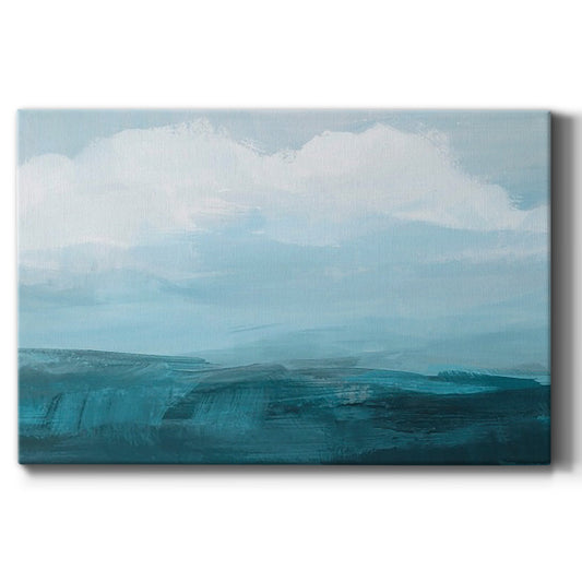 Azure Rising II Premium Gallery Wrapped Canvas - Ready to Hang