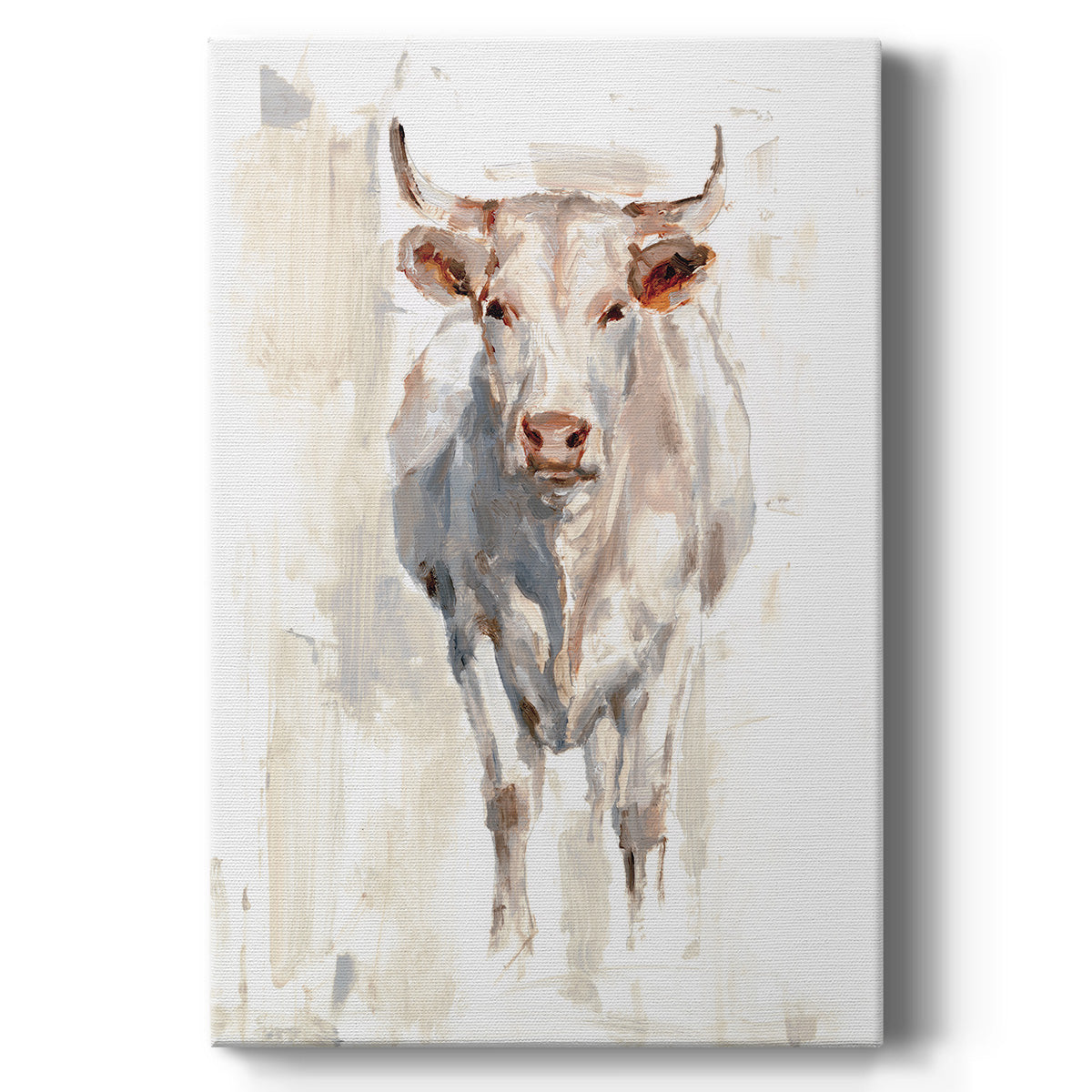 Sunlit Cows II Premium Gallery Wrapped Canvas - Ready to Hang