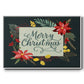 Bright Christmas Night Collection A - Floater Framed Canvas Print