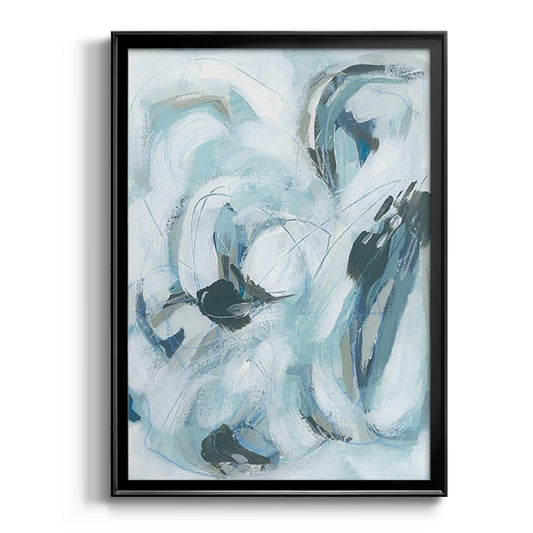 Fluid Receptor I - Modern Framed Canvas Print