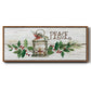 Rustic Peace - Floater Framed Canvas Print