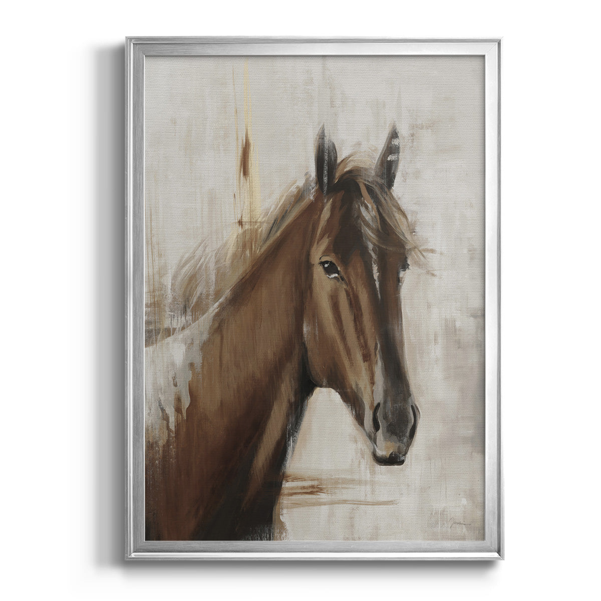 Free Spirit - Modern Framed Canvas Print