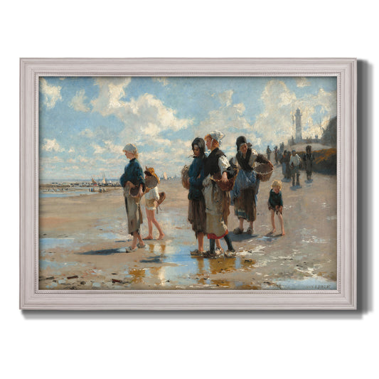 Saint Jerome and the Angel - Ornate Framed Canvas Print