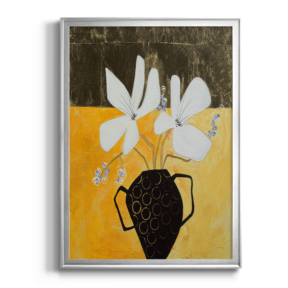 Enjoying The Company We Keep - Modern Framed Canvas Print