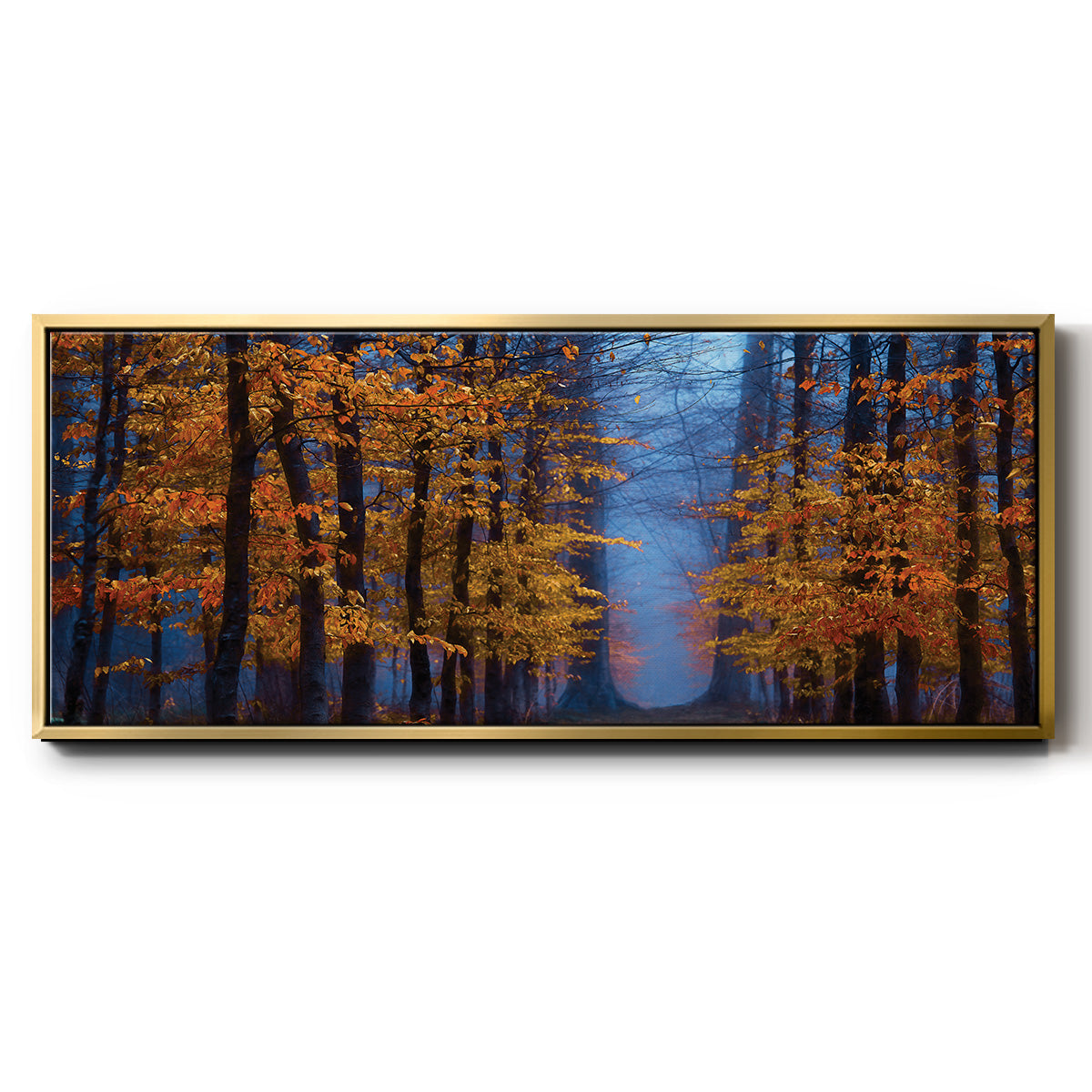 The Path of Midas - Floater Framed Canvas Print