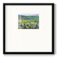 Flowerfields - Double Matboard Framed Print