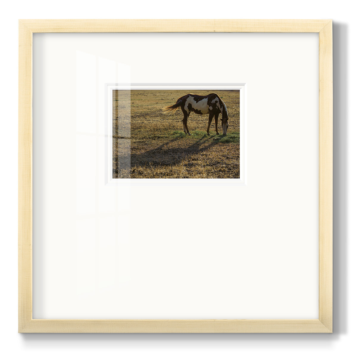 Long Shadow - Double Matboard Framed Print