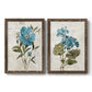 Linen Peony - Premium Framed Canvas 2 Piece Set - Ready to Hang