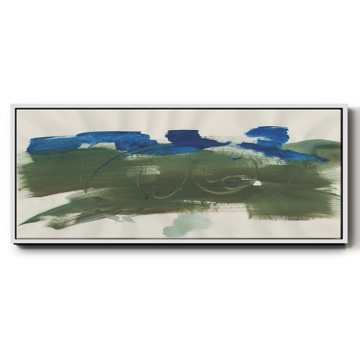 Mirages II - Floater Framed Canvas Print