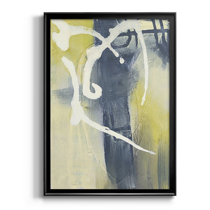 Delightful II - Modern Framed Canvas Print