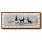 Black Cat Collection D - Floater Framed Canvas Print