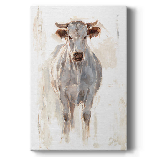 Sunlit Cows I Premium Gallery Wrapped Canvas - Ready to Hang