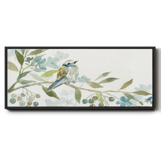 Beginning of Spring I - Floater Framed Canvas Print