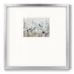 Bluebirds in Spring - Double Matboard Framed Print