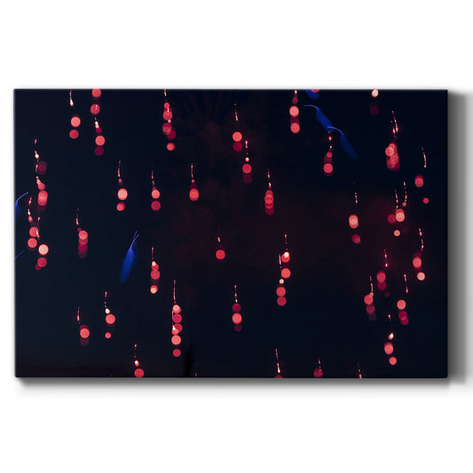 Crimson Constellation - Canvas Art Print