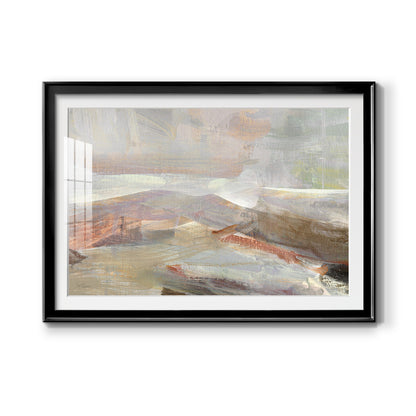 Distant Canyon - Modern Framed Art Print