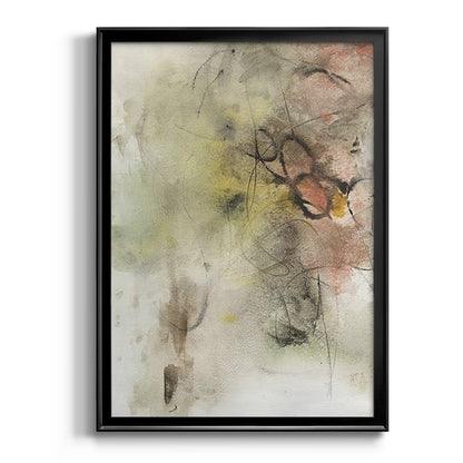 Soft Inspiration III - Modern Framed Canvas Print
